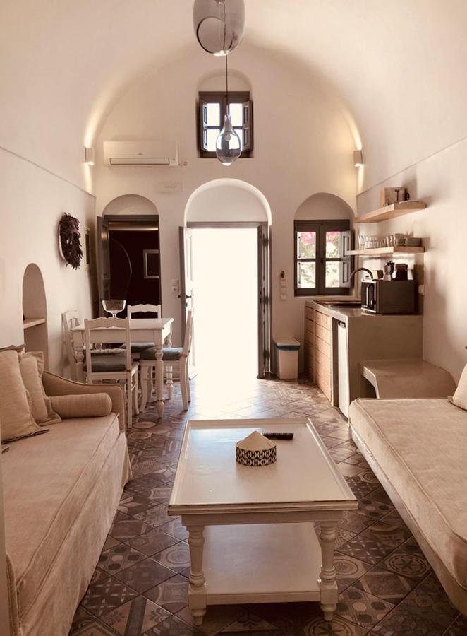 Angels Villa Santorini Megalochori  Buitenkant foto